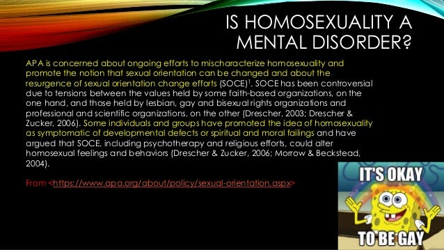 Is homosexuality a mental disorder galleries 136